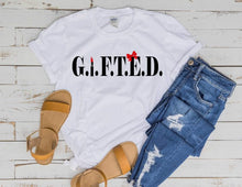 Load image into Gallery viewer, G.I.F.T.E.D. T-shirt
